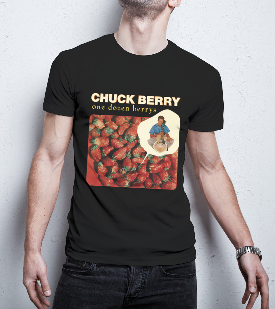 CHUCK BERRY One Dozen Berrys CBR 09 Strawberry Collection T-Shirt