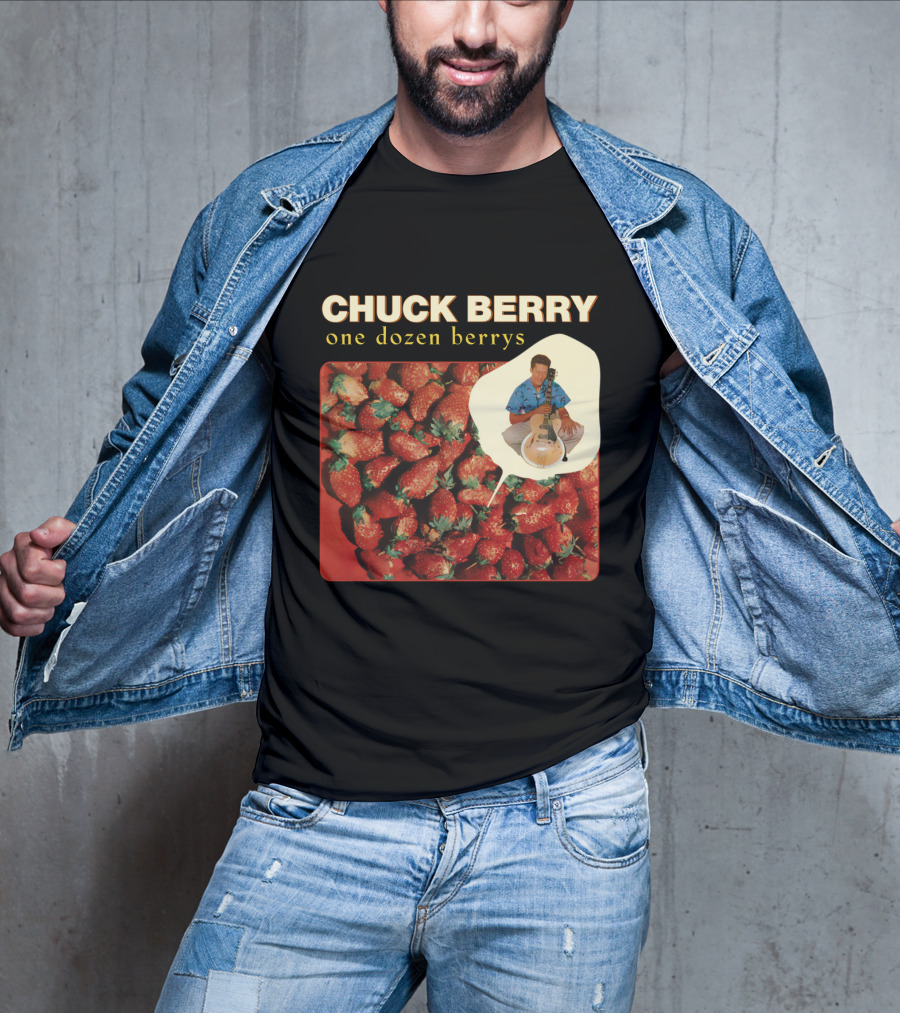 CHUCK BERRY One Dozen Berrys CBR 09 Strawberry Collection T-Shirt