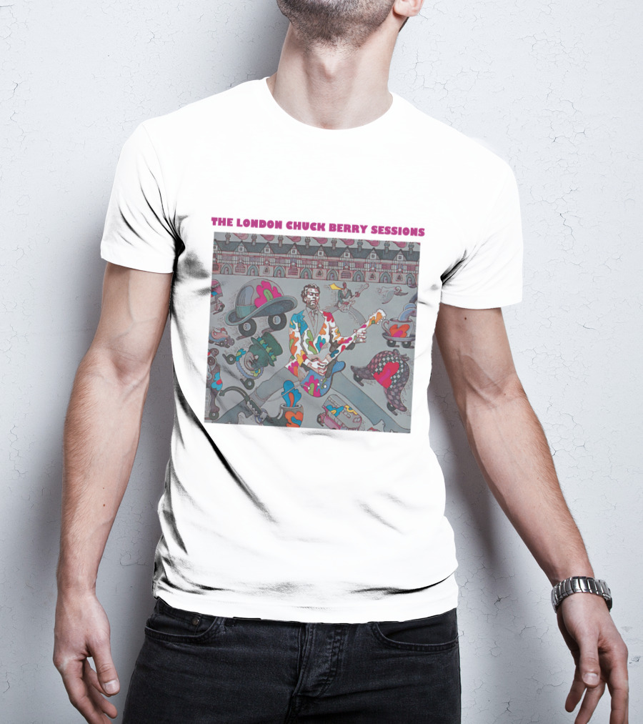The London Chuck Berry Sessions Colorful Psychedelic Music T-Shirt
