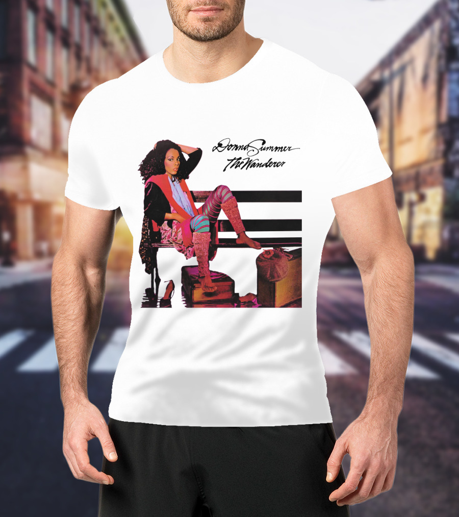 Donna Summer The Wanderer Album Cover T-Shirt