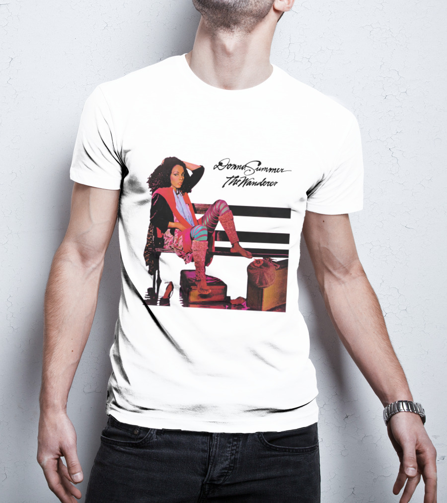 Donna Summer The Wanderer Album Cover T-Shirt