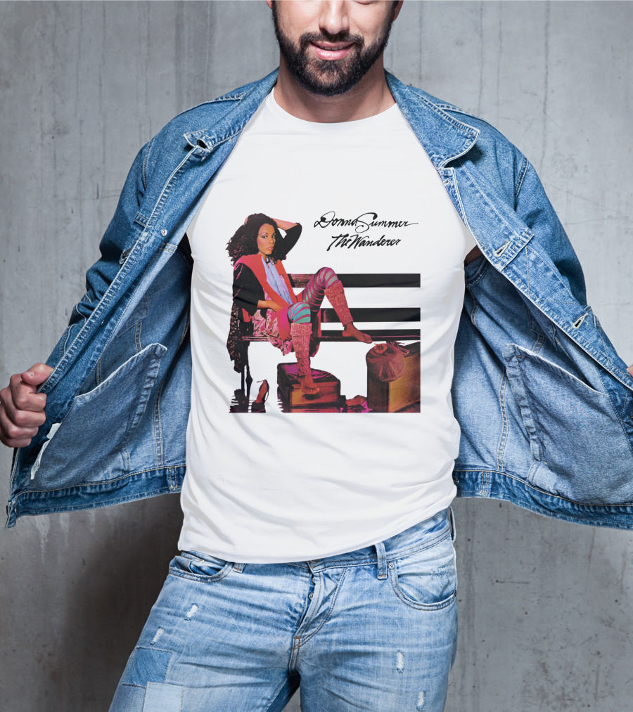 Donna Summer The Wanderer Album Cover T-Shirt