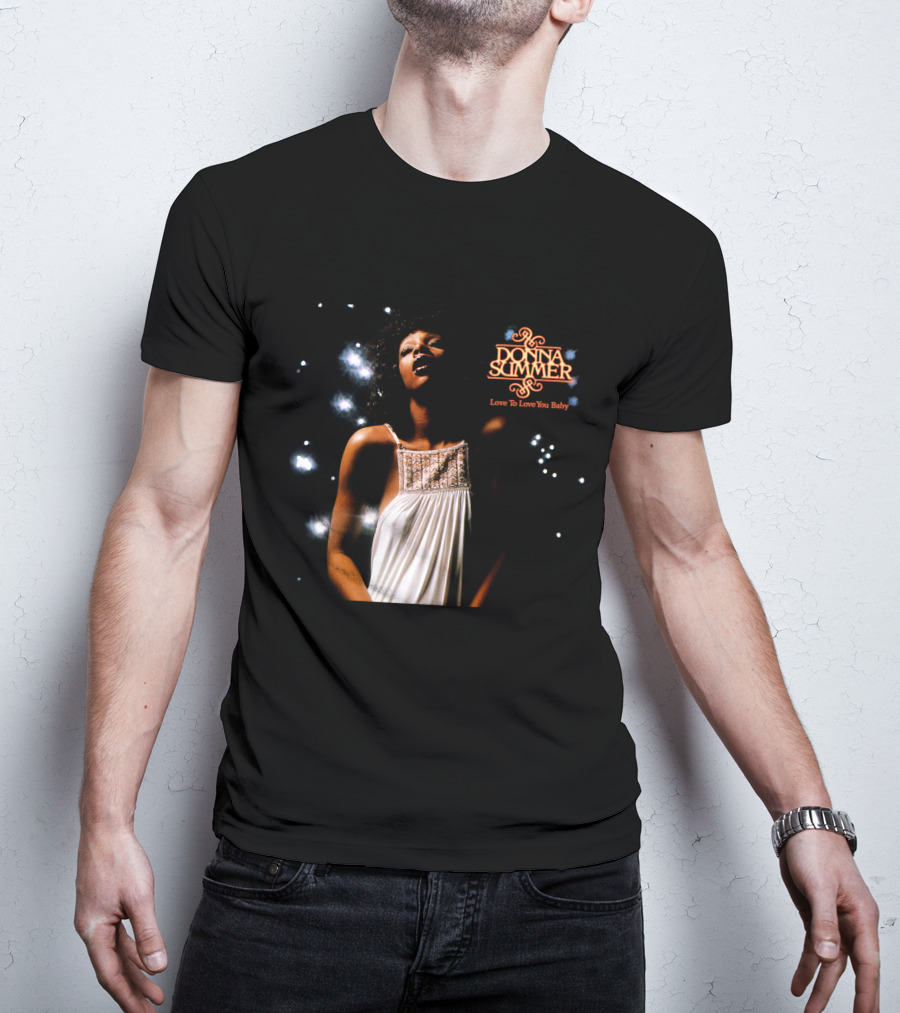 Donna Summer Love To Love You Baby Album Cover T-Shirt