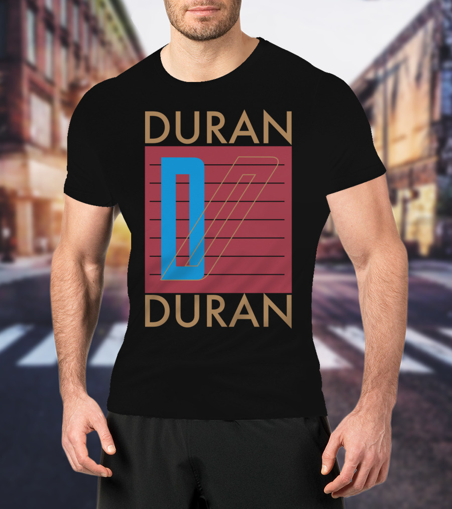 Duran Duran Iconic Logo Design Vintage Style T-Shirt