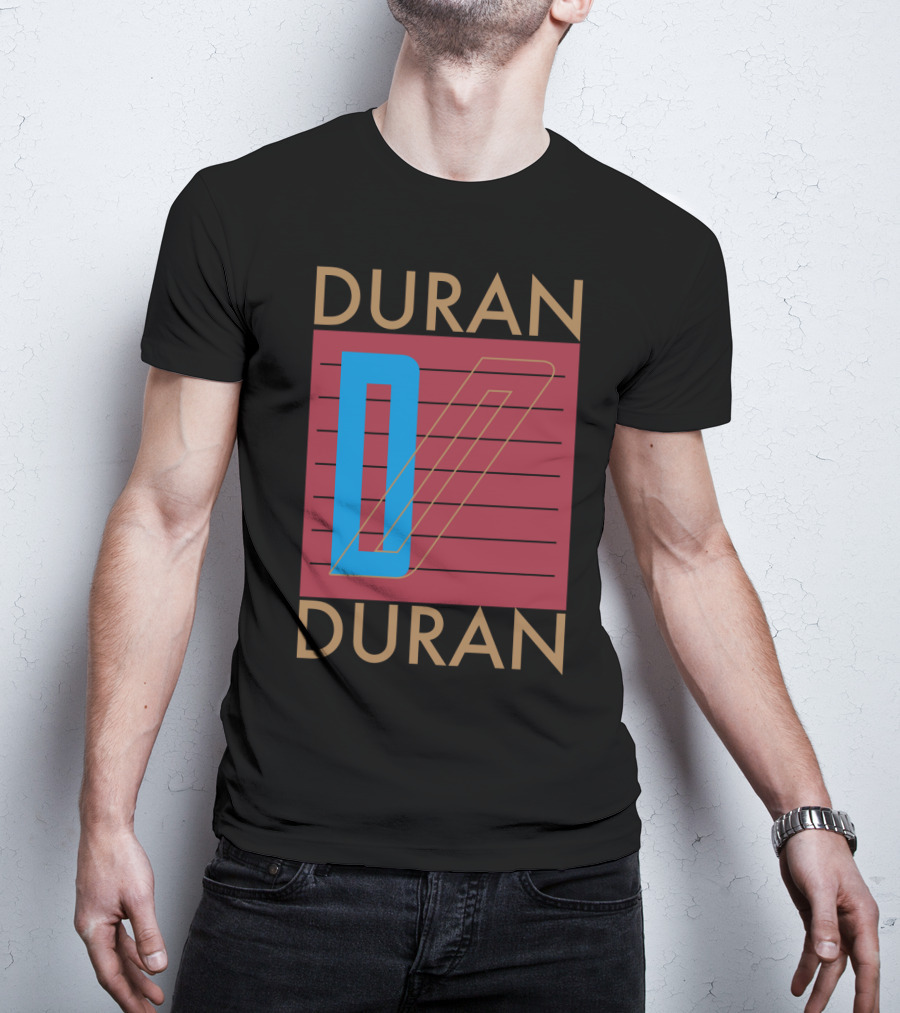 Duran Duran Iconic Logo Design Vintage Style T-Shirt