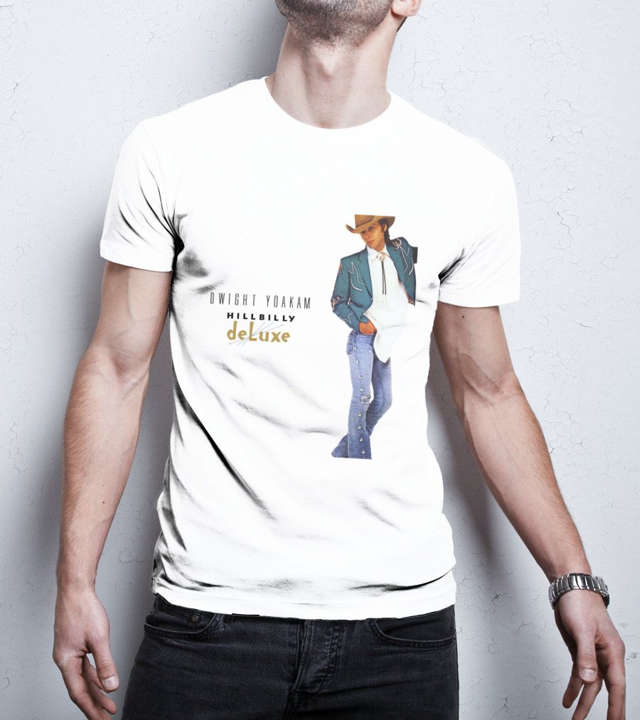 DWIGHT YOAKAM Hillbilly DeLuxe Cowboy T-Shirt