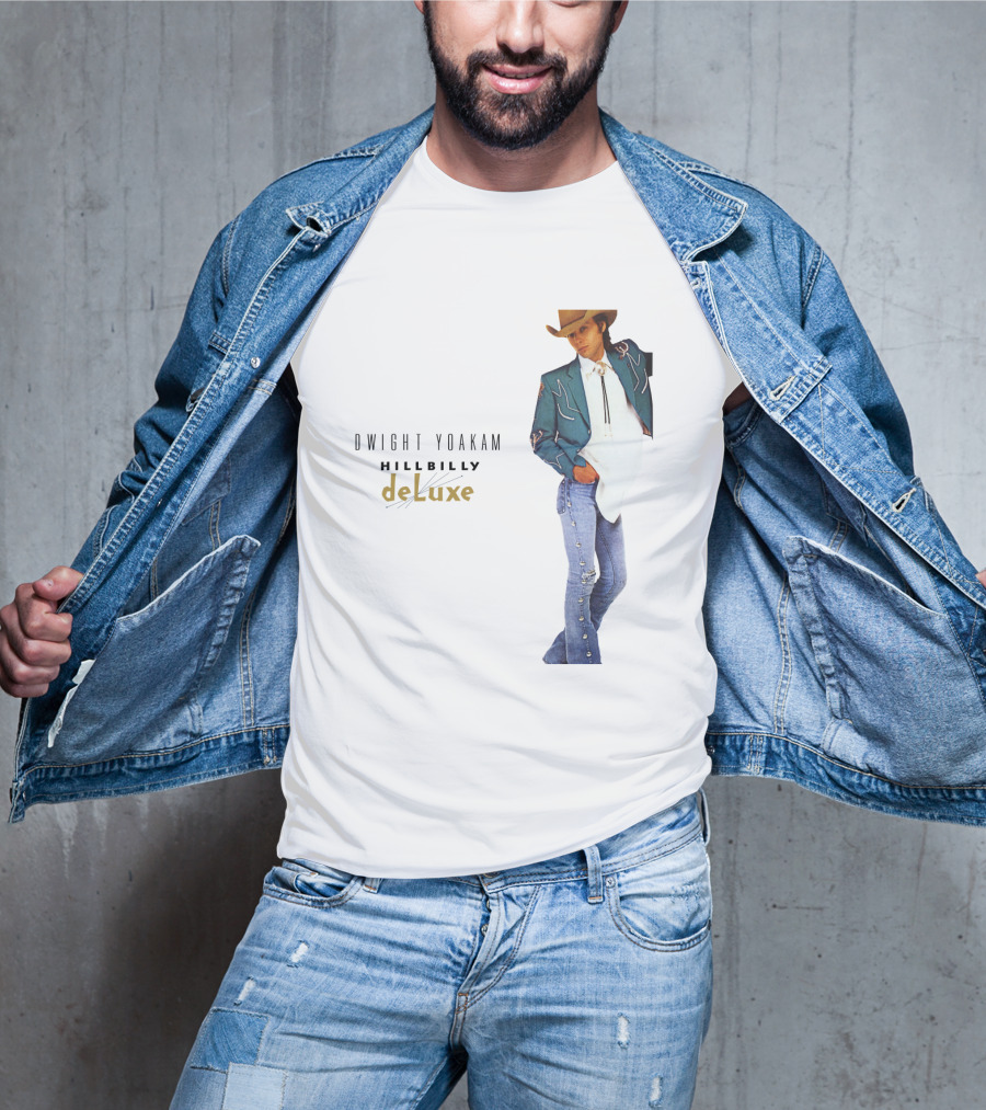 DWIGHT YOAKAM Hillbilly DeLuxe Cowboy T-Shirt
