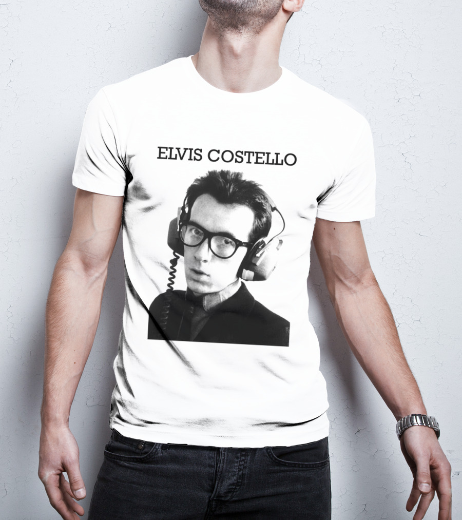 Elvis Costello EVCTL 16 Stereophonic Headphones T-Shirt