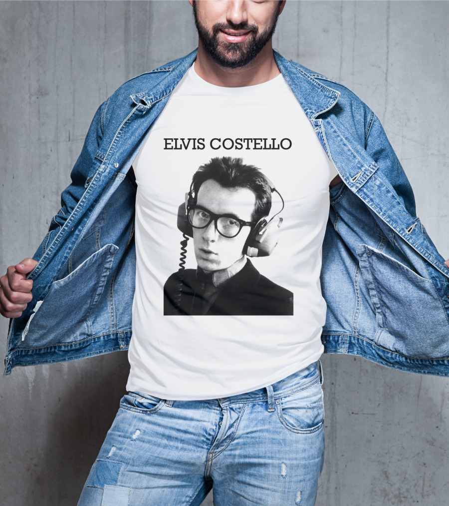 Elvis Costello EVCTL 16 Stereophonic Headphones T-Shirt