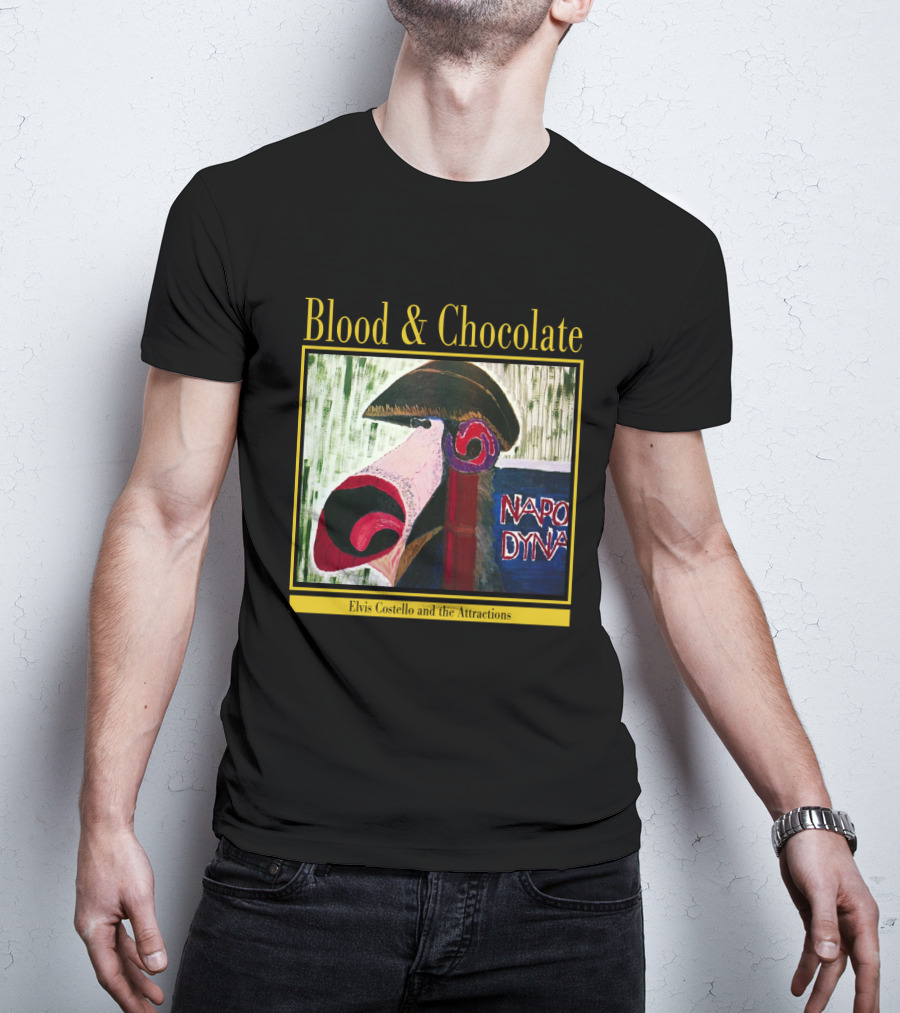 Blood And Chocolate Elvis Costello And The Attractions Napo Dyno T-Shirt