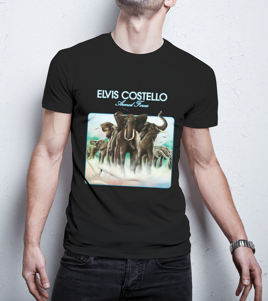 Elvis Costello Armed Forces Elephant T-Shirt