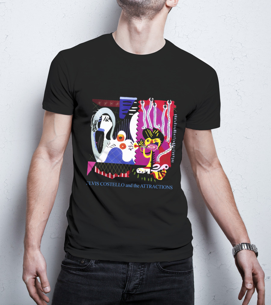 ELVIS COSTELLO And The ATTRACTIONS Imperial Bedroom Album Cover T-Shirt