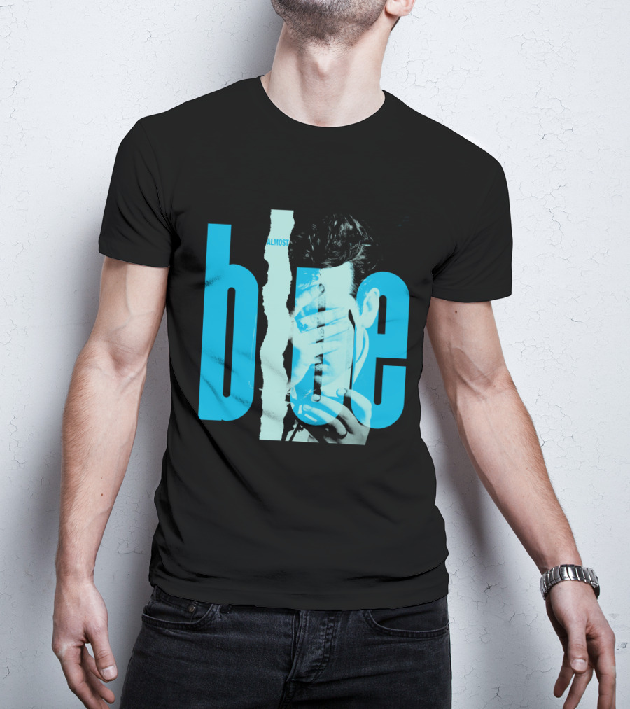 EVCTL 37 Almost Blue Torn T-Shirt