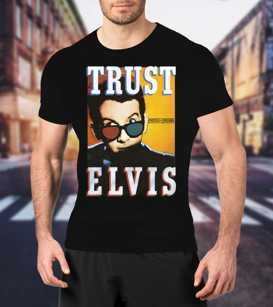 Trust Elvis Costello Columbia 35 T-Shirt