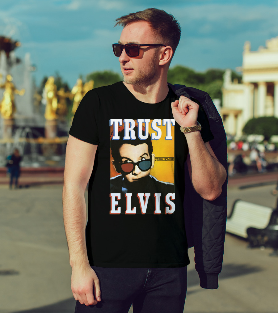 Trust Elvis Costello Columbia 35 T-Shirt