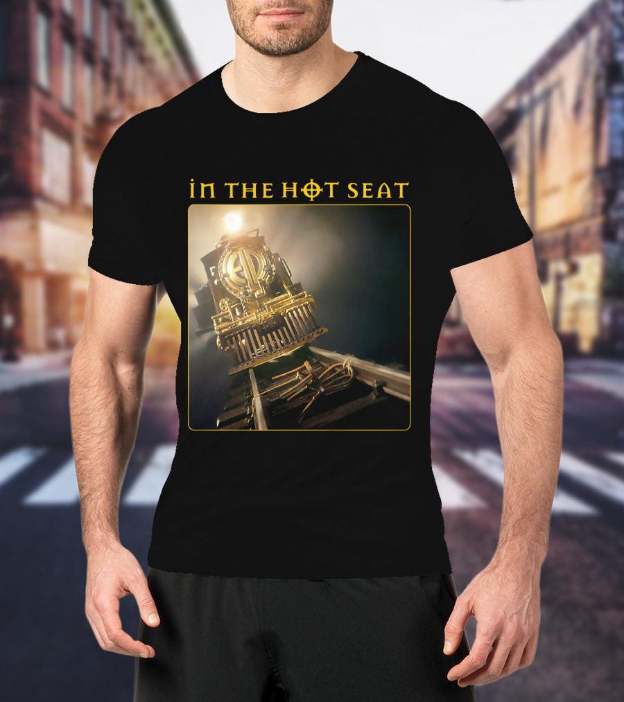 ELP 06 In The Hot Seat Train Emblem T-Shirt