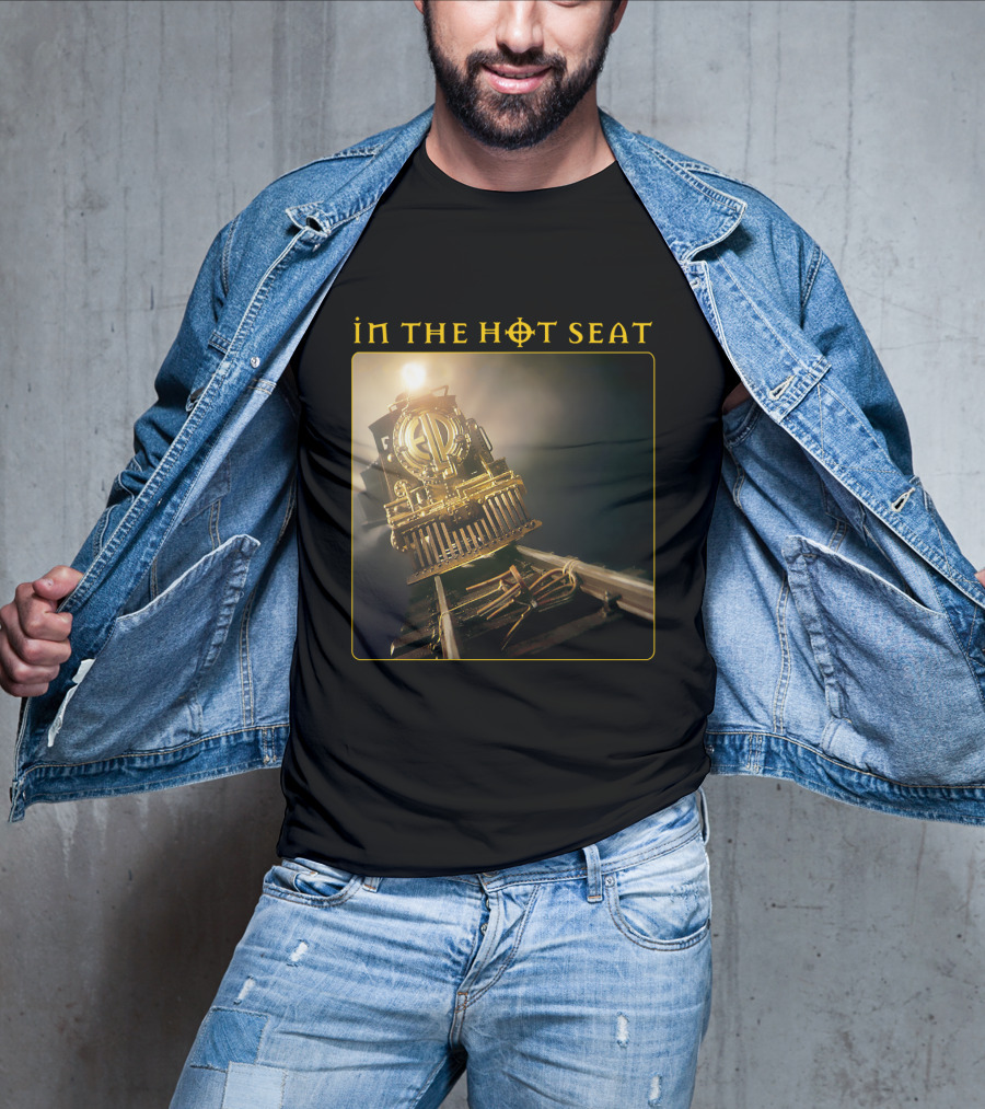 ELP 06 In The Hot Seat Train Emblem T-Shirt