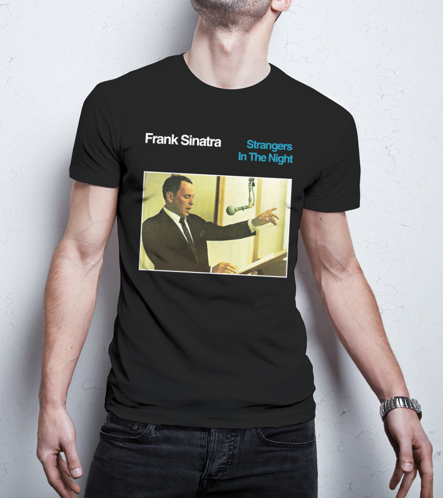 Frank Sinatra Strangers In The Night Classic Album Cover T-Shirt