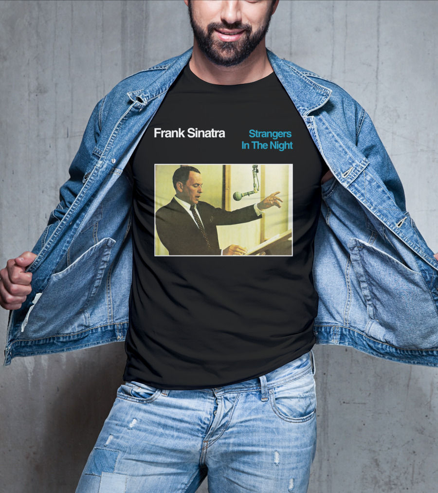 Frank Sinatra Strangers In The Night Classic Album Cover T-Shirt