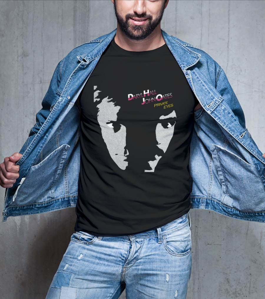 Daryl Hall John Oates Private Eyes 07 T-Shirt