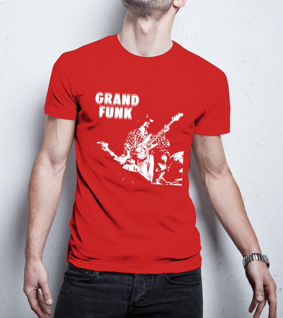 Grand Funk Railroad Band Live Rock Performance GFR 10 T-Shirt