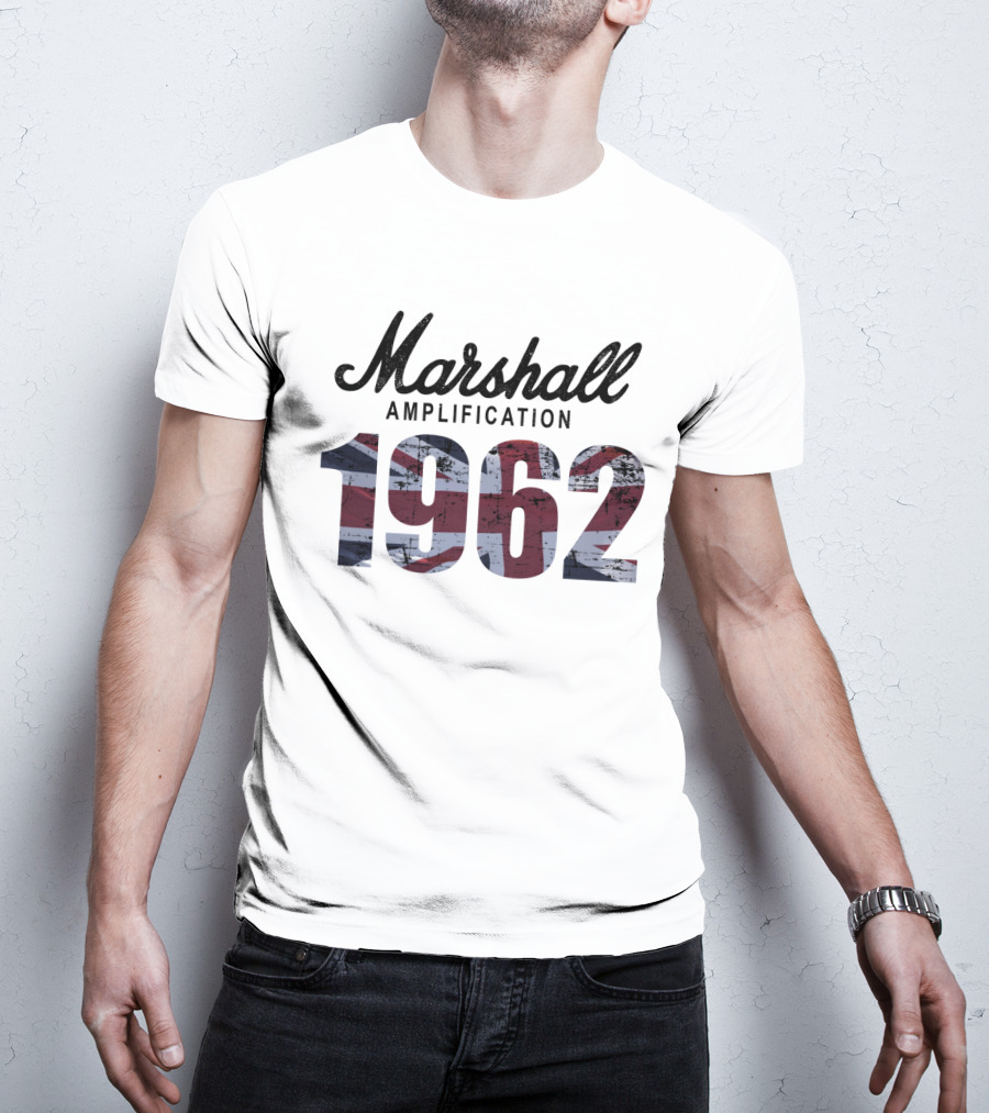 Marshall Amplification 1962 Union Jack T-Shirt