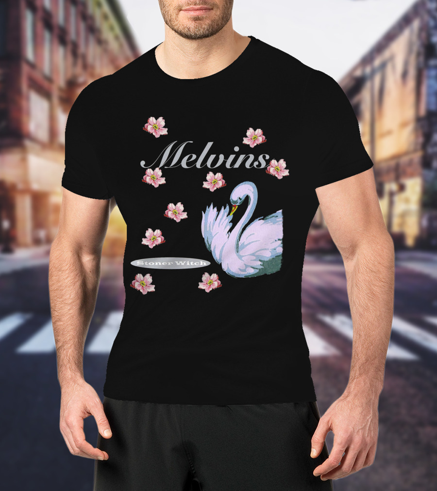 Melvins Stoner Witch Blossom Swan T-Shirt
