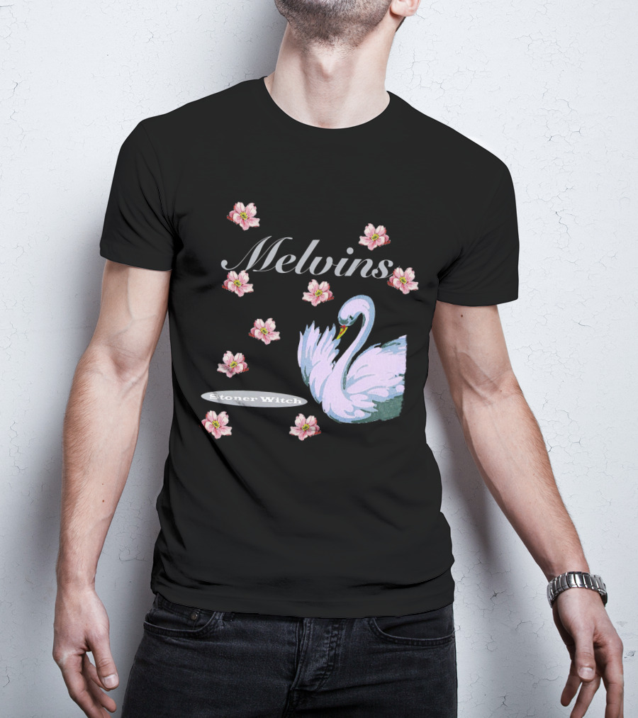 Melvins Stoner Witch Blossom Swan T-Shirt