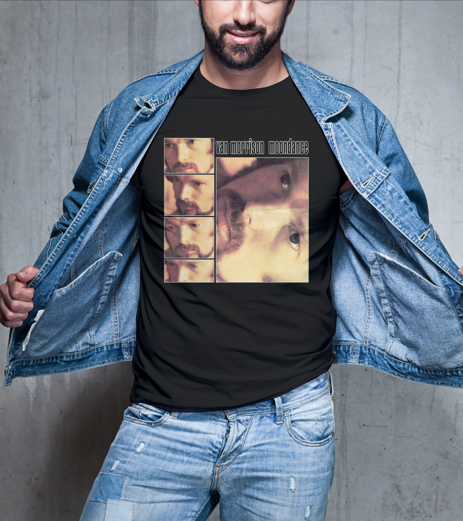 Van Morrison Moondance Album Cover Montage T-Shirt