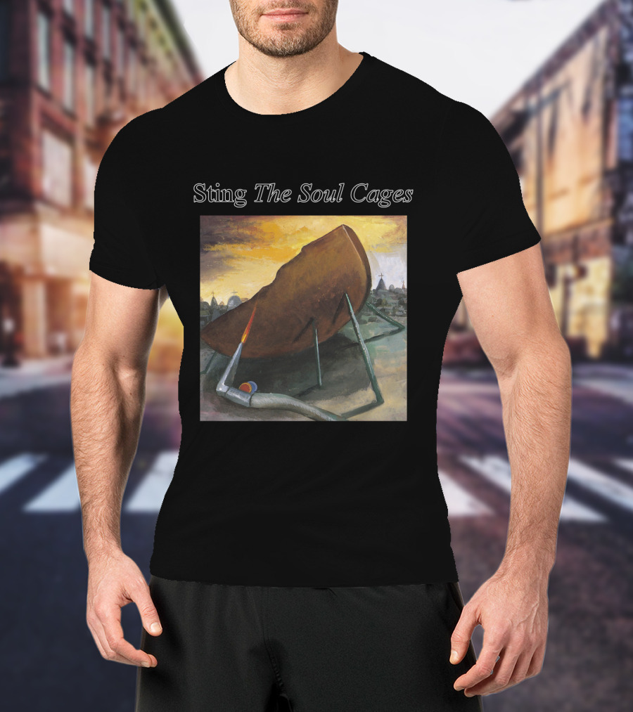 Sting The Soul Cages Album Artwork Painting T-Shirt