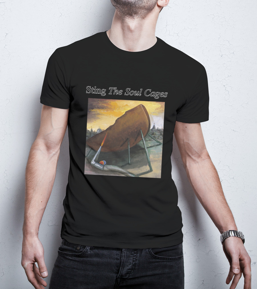 Sting The Soul Cages Album Artwork Painting T-Shirt