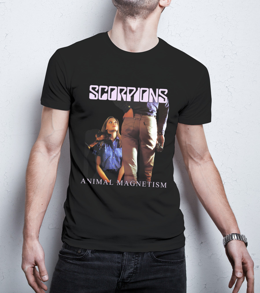 Scorpions Animal Magnetism Album Cover T-Shirt