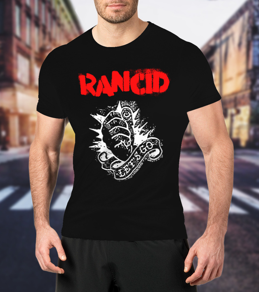 Rancid Let's Go Fist Punk T-Shirt