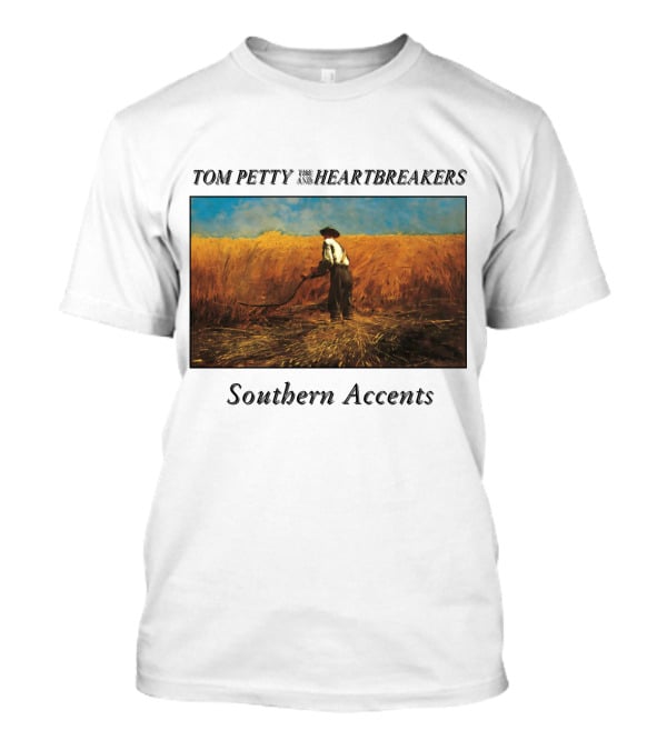 Tom Petty And The Heartbreakers Southern Accents Album Cover Wheat Field Scene T-Shirt