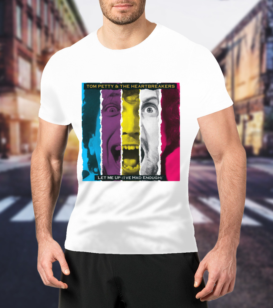 Tom Petty And The Heartbreakers Let Me Up (I've Had Enough) Album Cover T-Shirt
