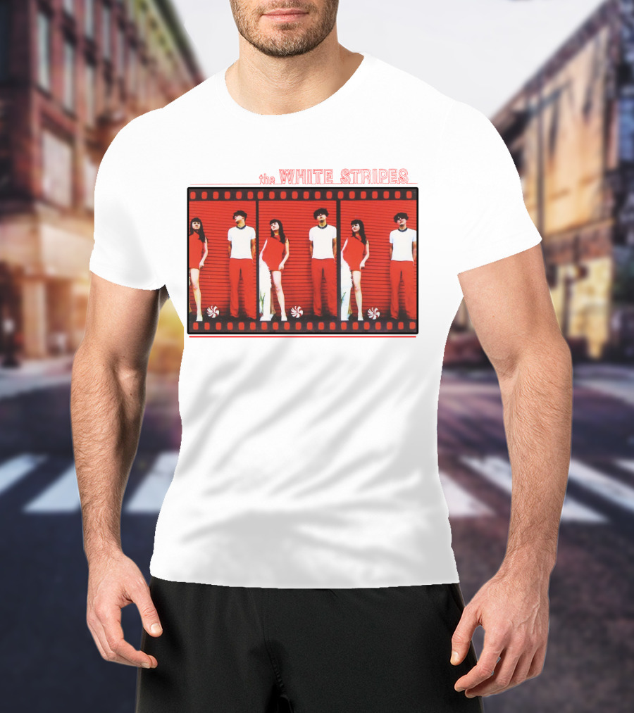 The White Stripes Red Filmstrip T-Shirt