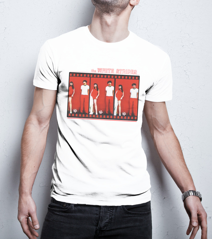 The White Stripes Red Filmstrip T-Shirt