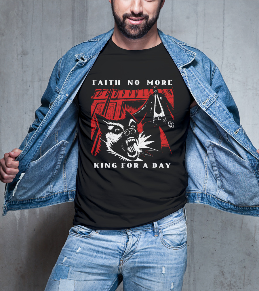 Faith No More King For A Day Red And Black T-Shirt
