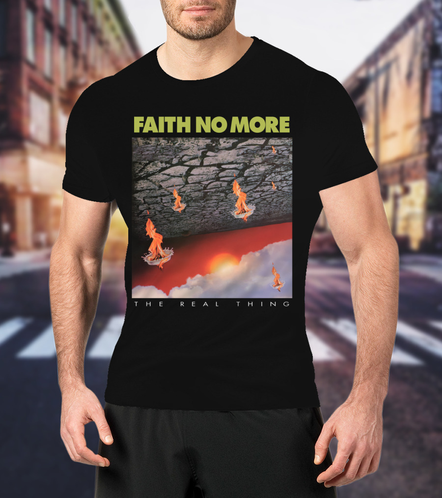 FAITH NO MORE The Real Thing Fiery Scene T-Shirt