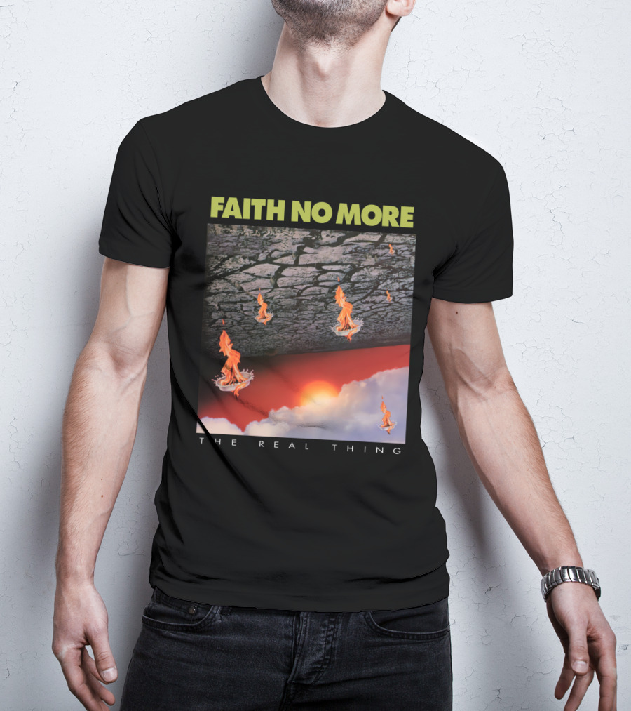 FAITH NO MORE The Real Thing Fiery Scene T-Shirt