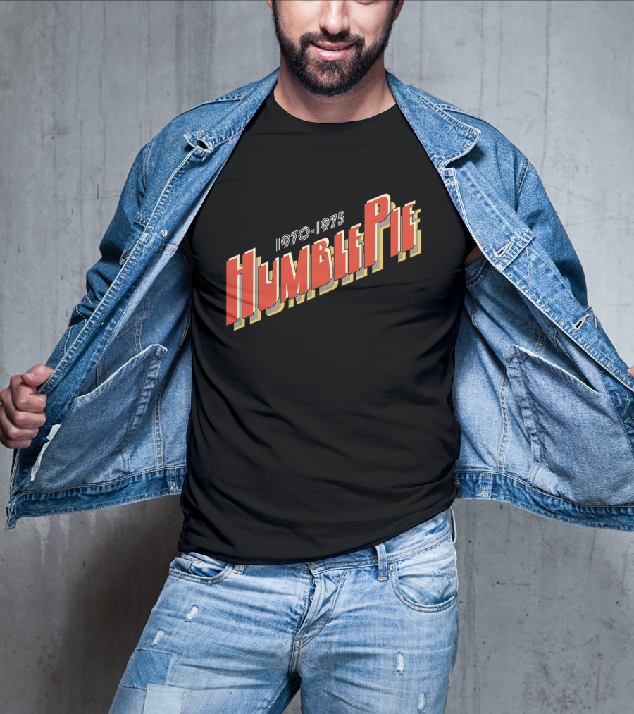 1970-1975 Humble Pie Classic Rock T-Shirt