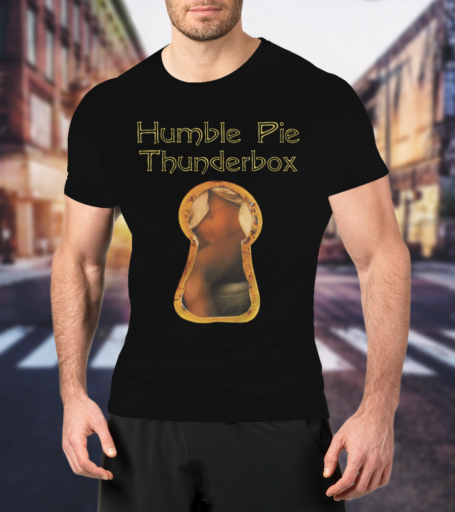 Humble Pie Thunderbox Keyhole Album Cover T-Shirt