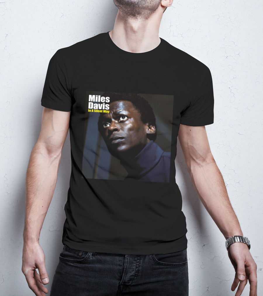 Miles Davis In A Silent Way 1969 Album Cover T-Shirt