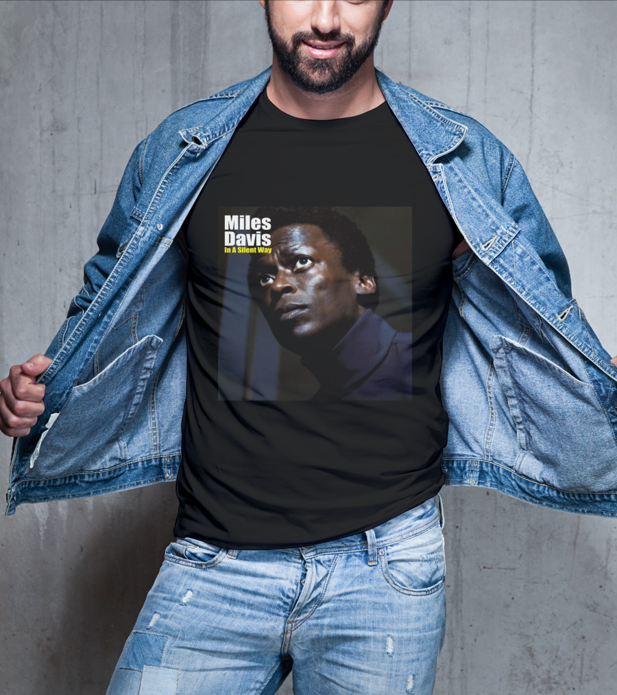 Miles Davis In A Silent Way 1969 Album Cover T-Shirt