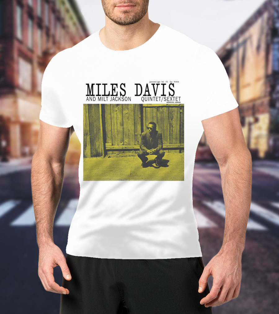 Miles Davis And Milt Jackson Quintet/Sextet Album Cover T-Shirt