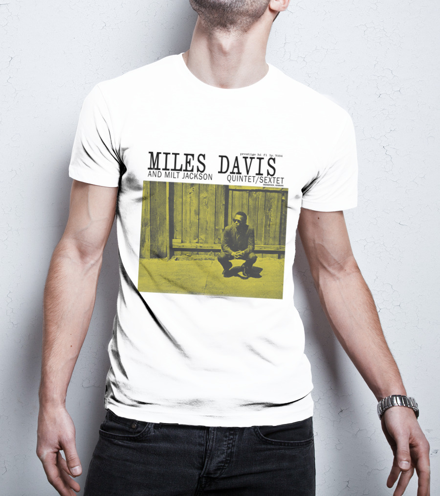 Miles Davis And Milt Jackson Quintet/Sextet Album Cover T-Shirt