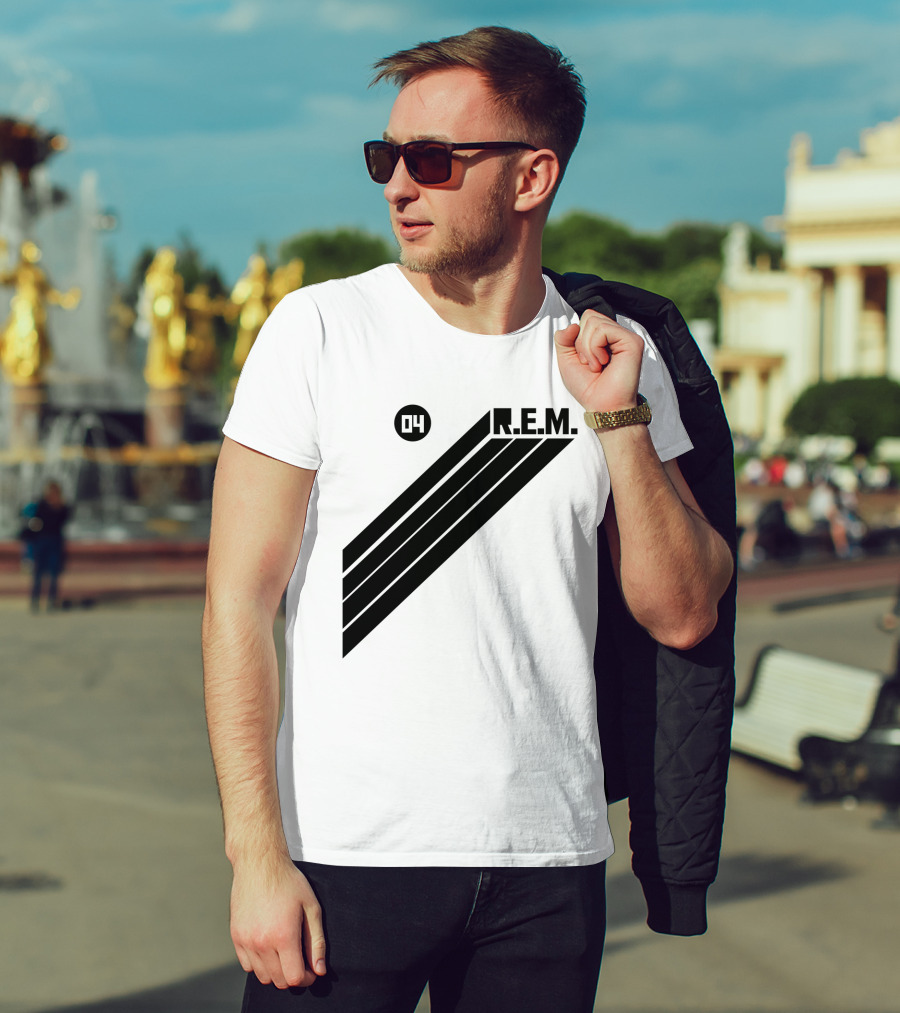 R.E.M. 04 Stripe T-Shirt