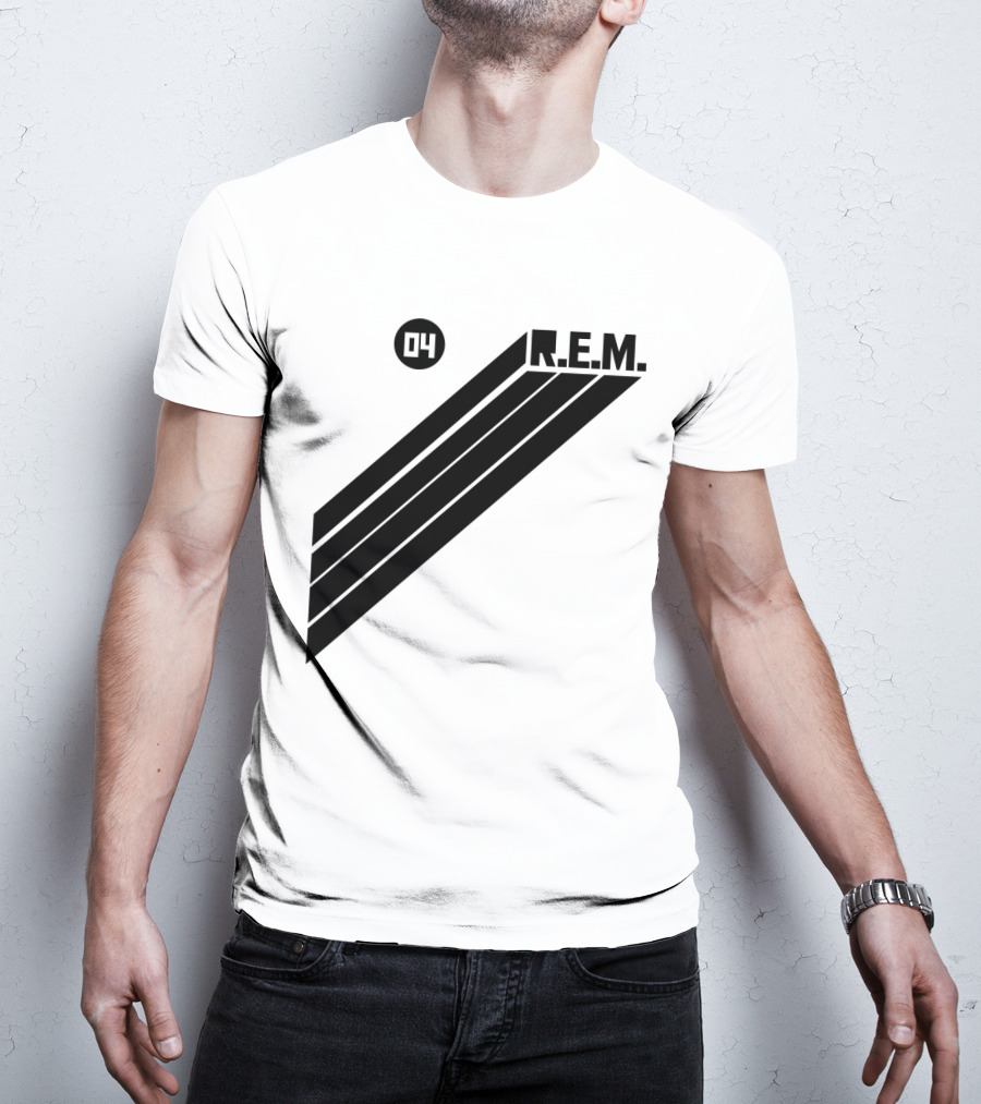 R.E.M. 04 Stripe T-Shirt