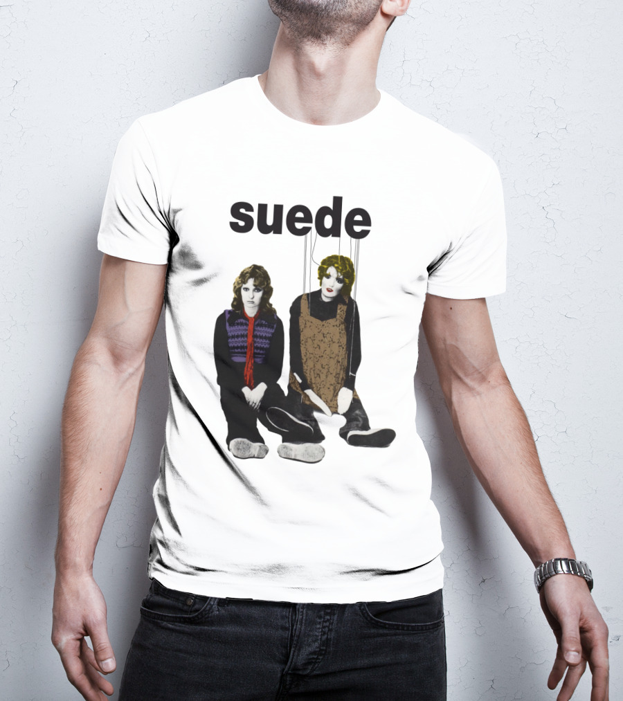 Suede Puppet Dolls Imagery Sde T-Shirt