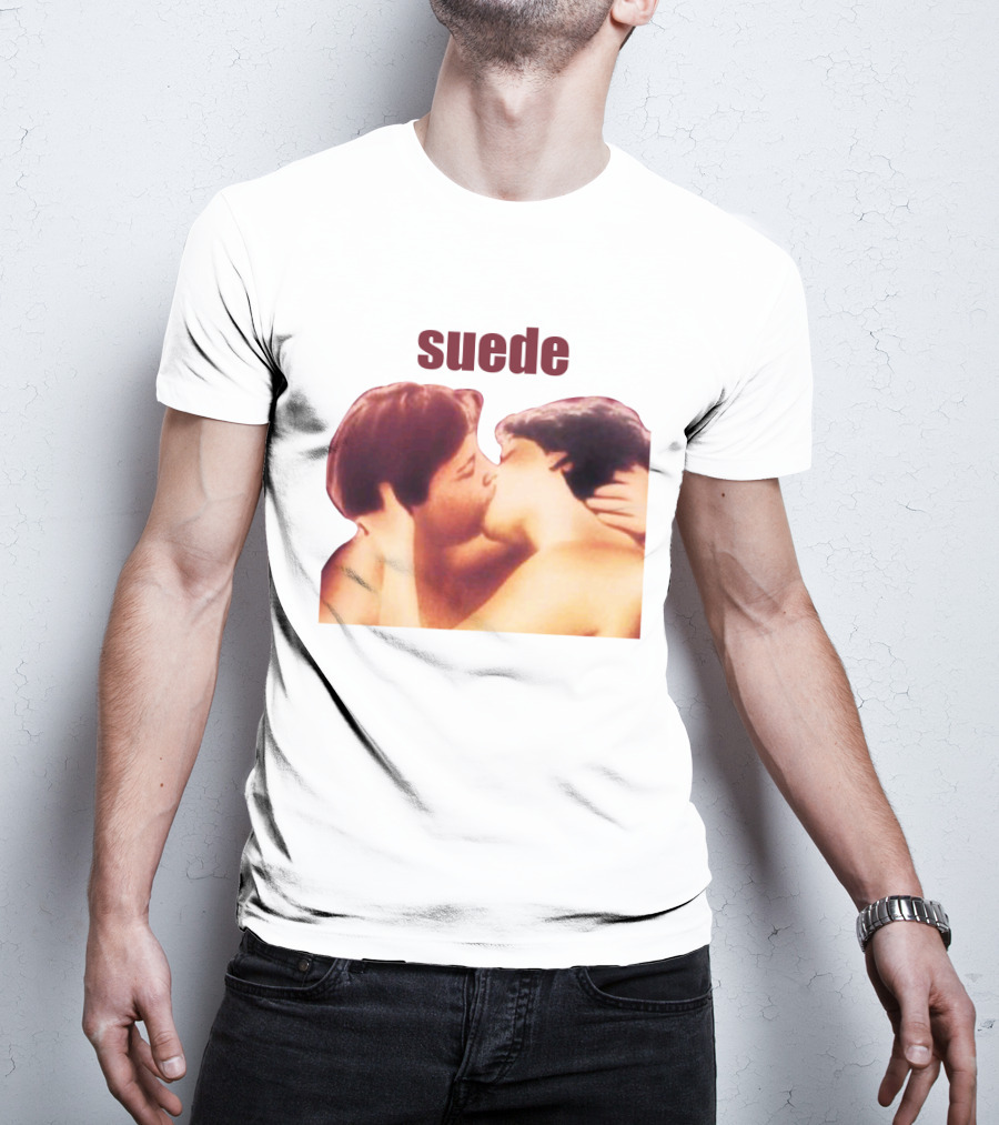 Suede Debut Album Cover Kiss Artwork T-Shirt